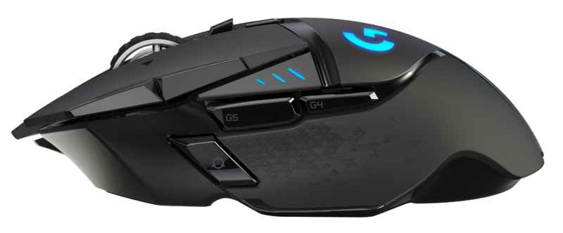 Logitech G502 mouse for gaming